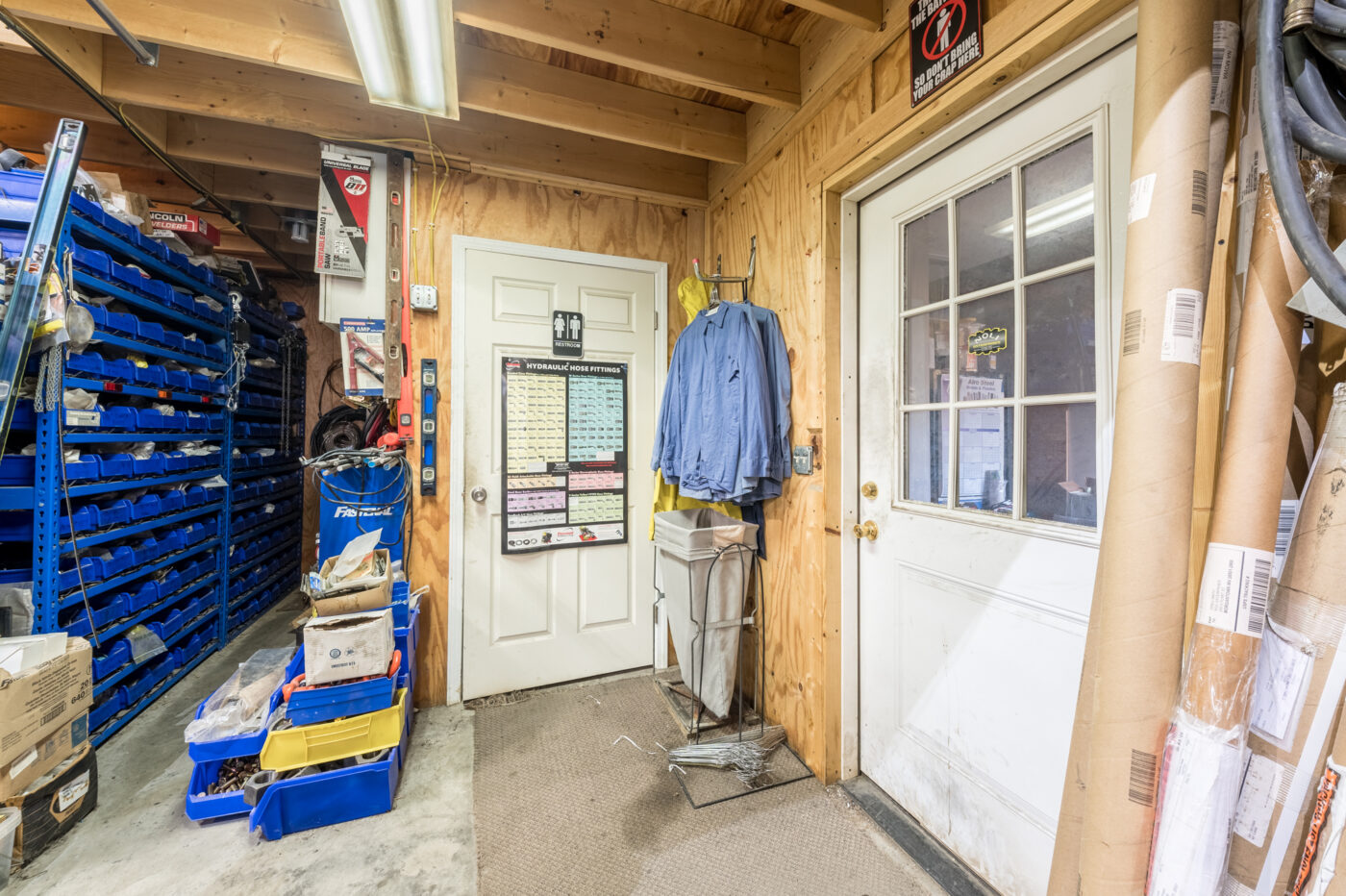 Industrial RR + Door to Office