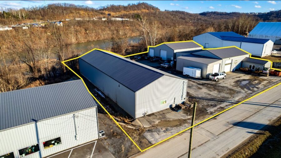 Aerial graphic of 247 & 249 S. Plant Street in Morgantown, WV